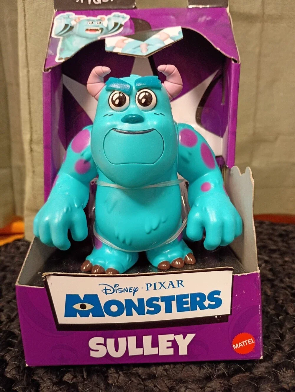 NEW 2025 Disney Pixar Monsters Sulley Click Figs Pop Up Action Figure